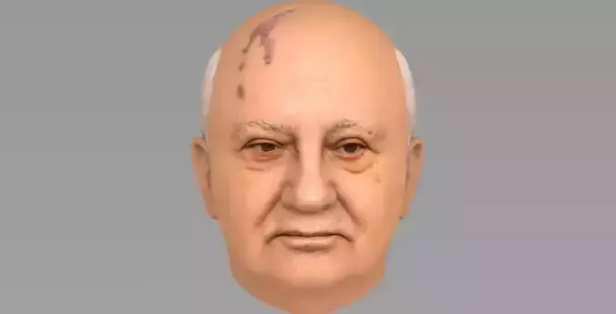 Mikhail Gorbachev 3D model