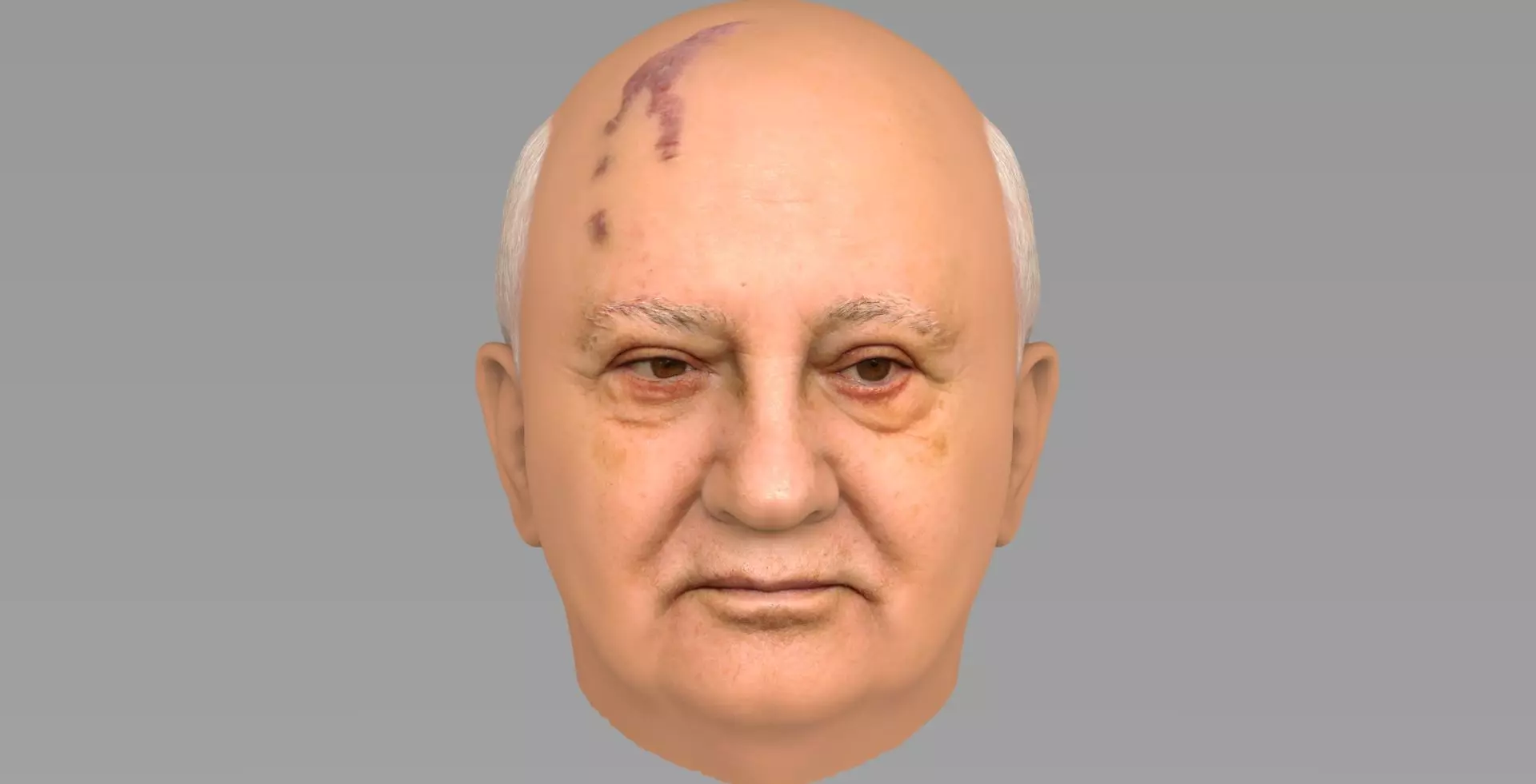 Mikhail Gorbachev 3D model_0