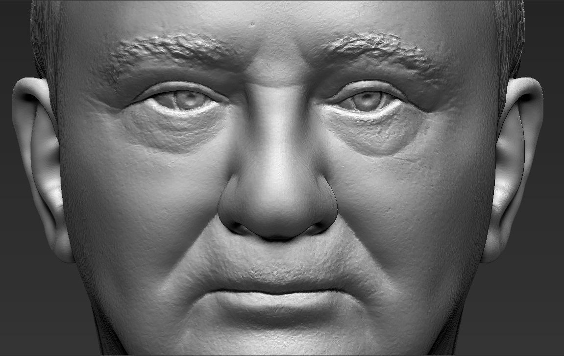 Mikhail Gorbachev 3D model_35