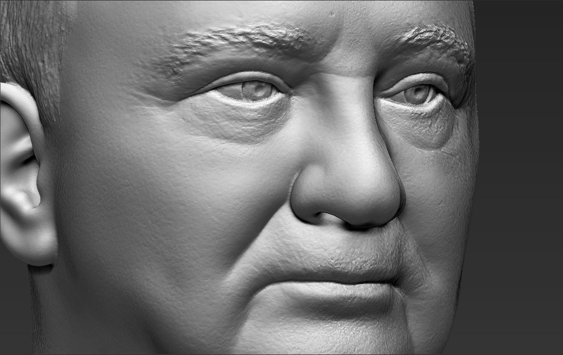 Mikhail Gorbachev 3D model_36