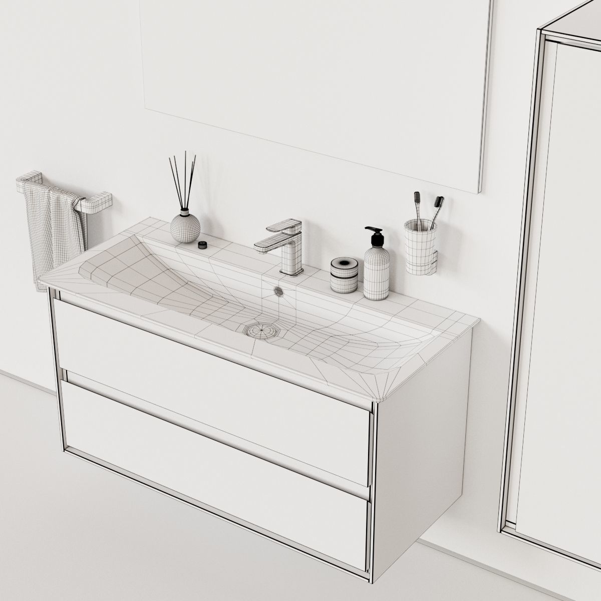 Ideal Standard Connect Air 100 3D model_4