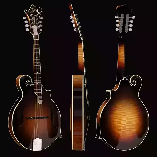 Gibson F5G Mandolin 3D model