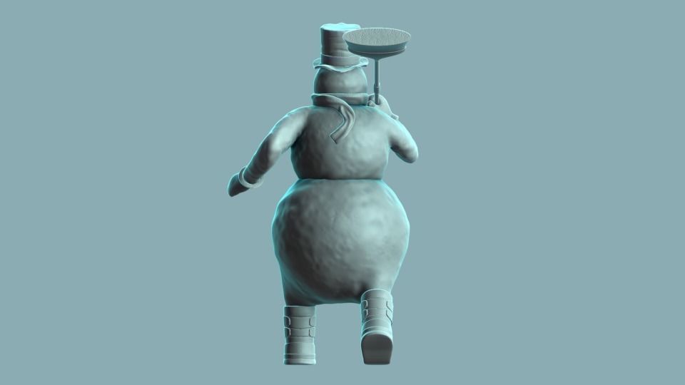 Frosty The Snowman 3D print model_6