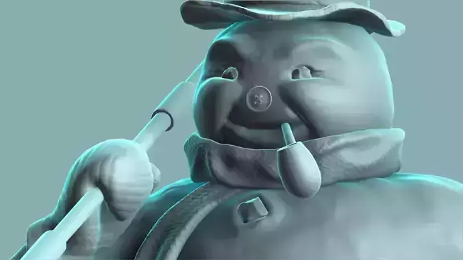 Frosty The Snowman 3D print model Frosty The Snowman 3D print model