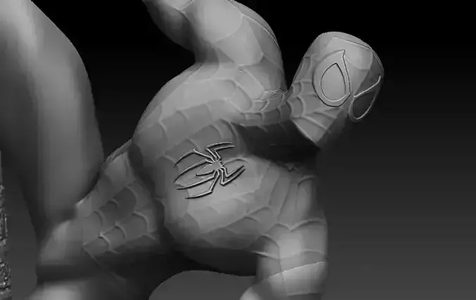 Spider Man Classic - 3D Print Model 3d print model