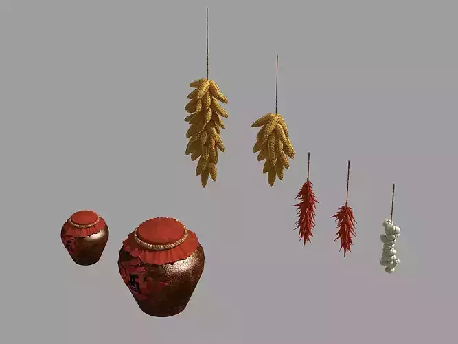 Dynasty Jars - Corn - Pepper - Garlic