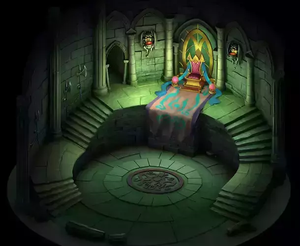 Dynasty Cartoon - Witch Throne 02