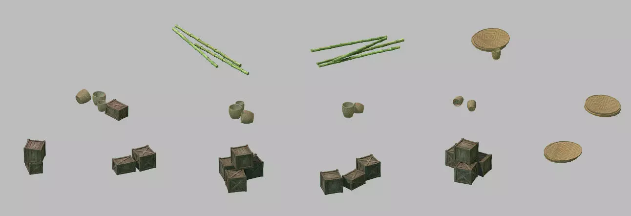 Dynasty Pier - Sundries 11 3D model_0