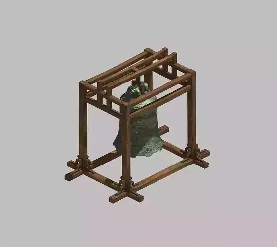 Dynasty Temple Fair - Bronze Bell 03