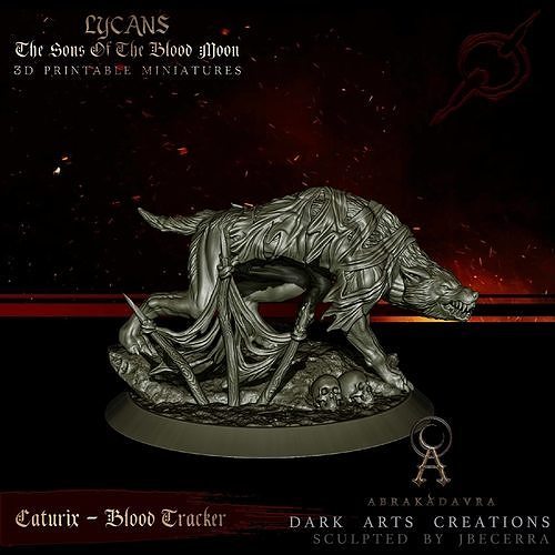 Werewolf - Lycan 2 - Sons of the Blood Moon - 3D Printable 3D print model