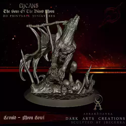 Werewolf - Lycan 3 - Sons of the Blood Moon - 3D Printable