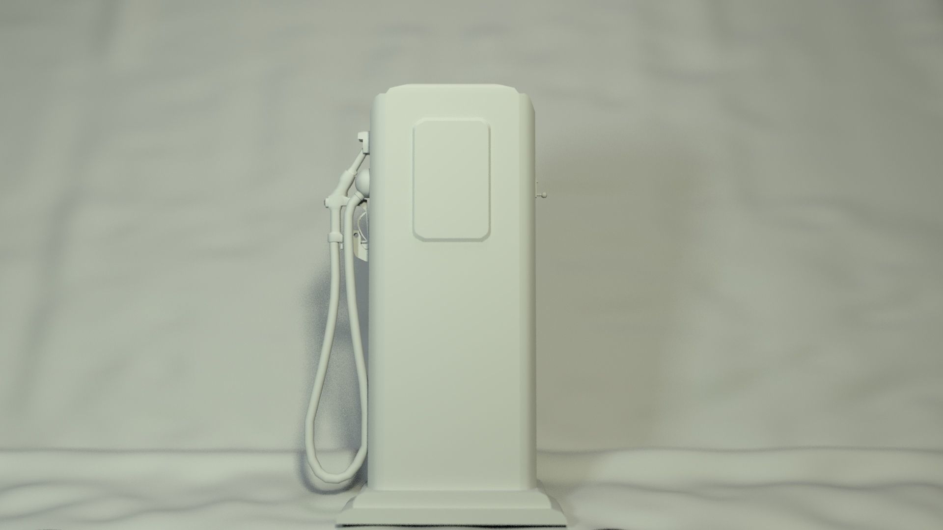 Fuel Pump Low-poly 3D model_5