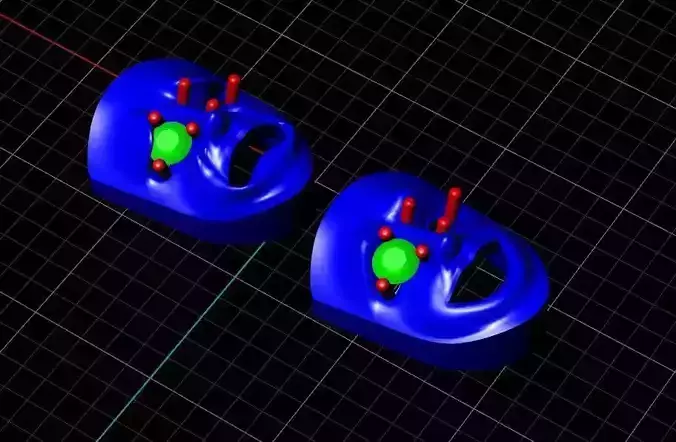 theater masks 3D model
