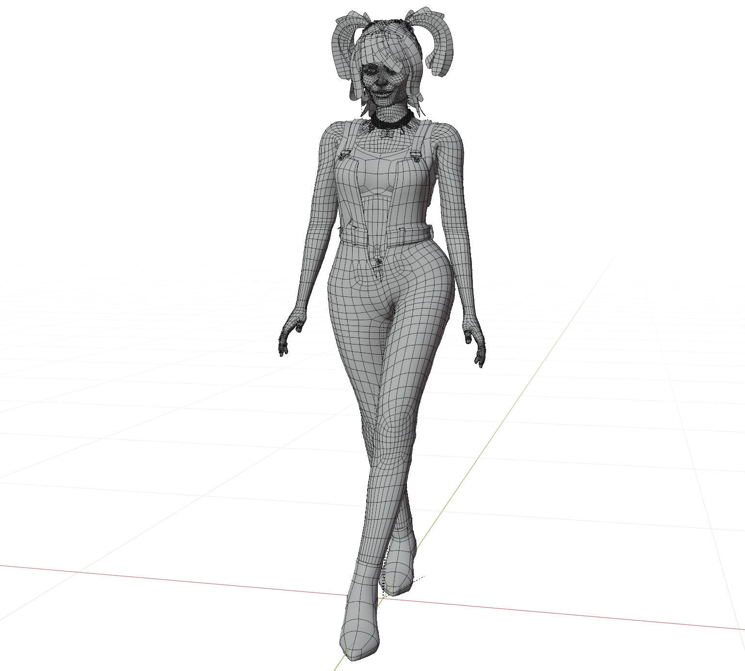 Harley Quinn - Bird Of Prey 3D model_24