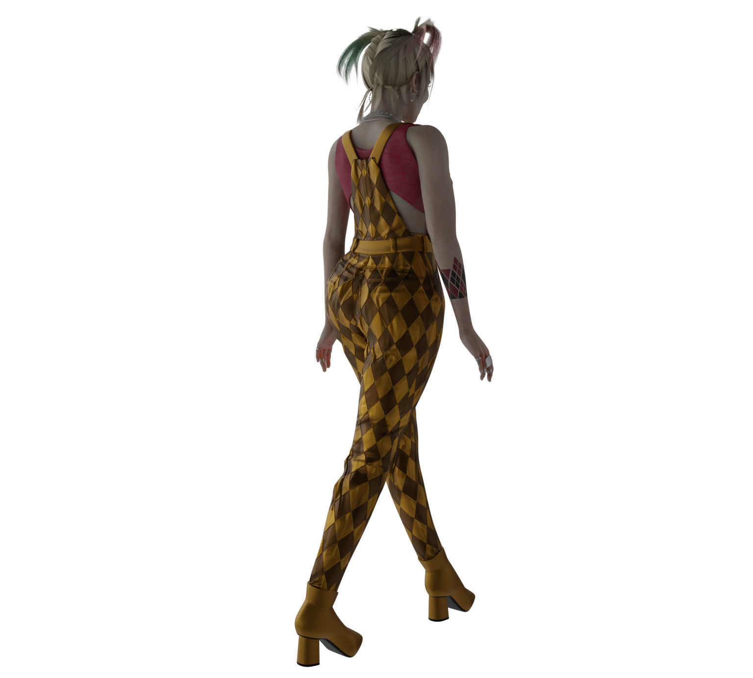 Harley Quinn - Bird Of Prey 3D model_27