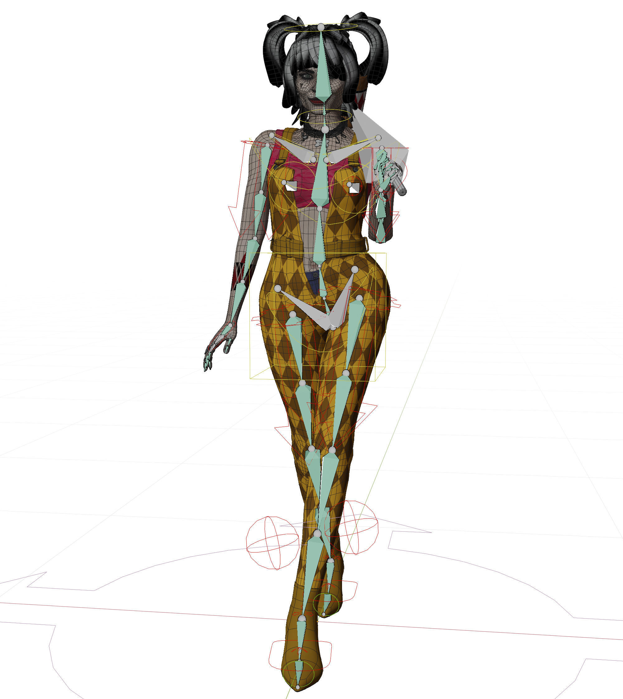 Harley Quinn - Bird Of Prey 3D model_5