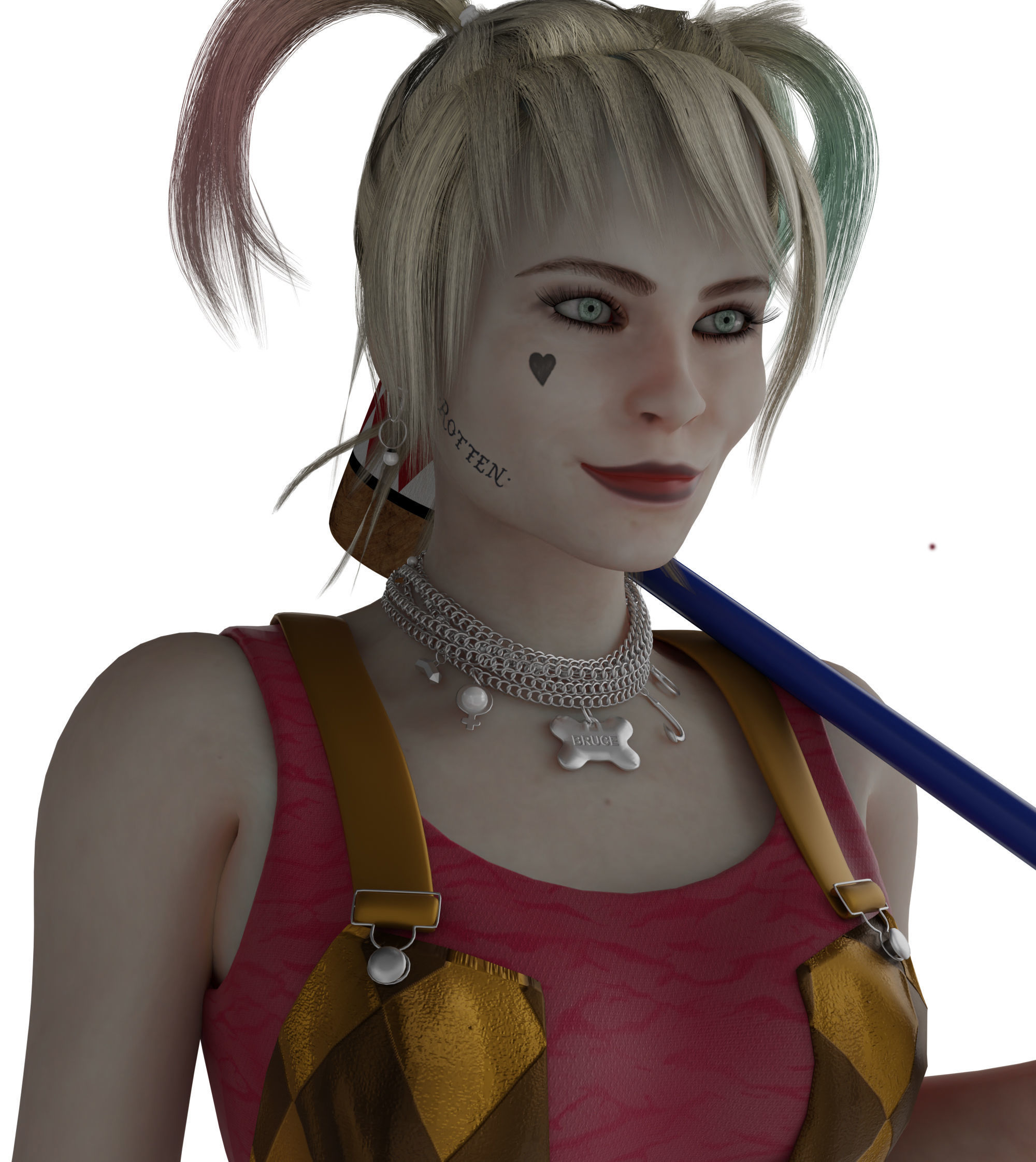 Harley Quinn - Bird Of Prey 3D model_12
