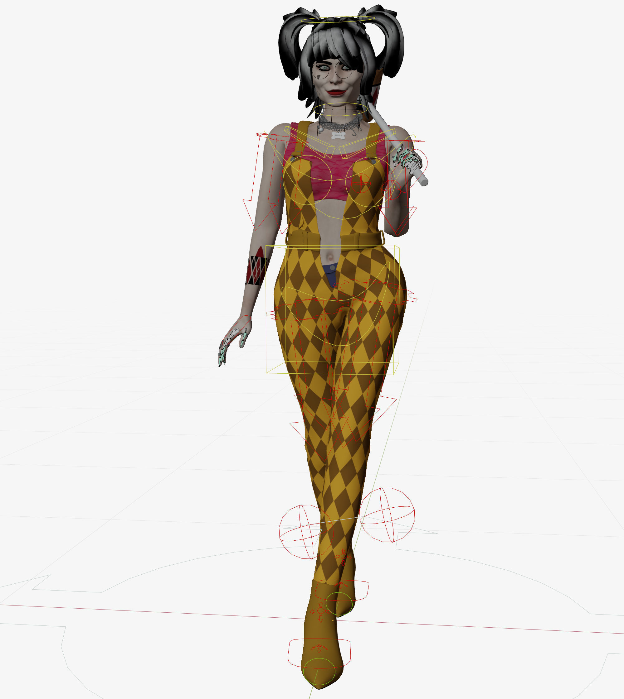 Harley Quinn - Bird Of Prey 3D model_3