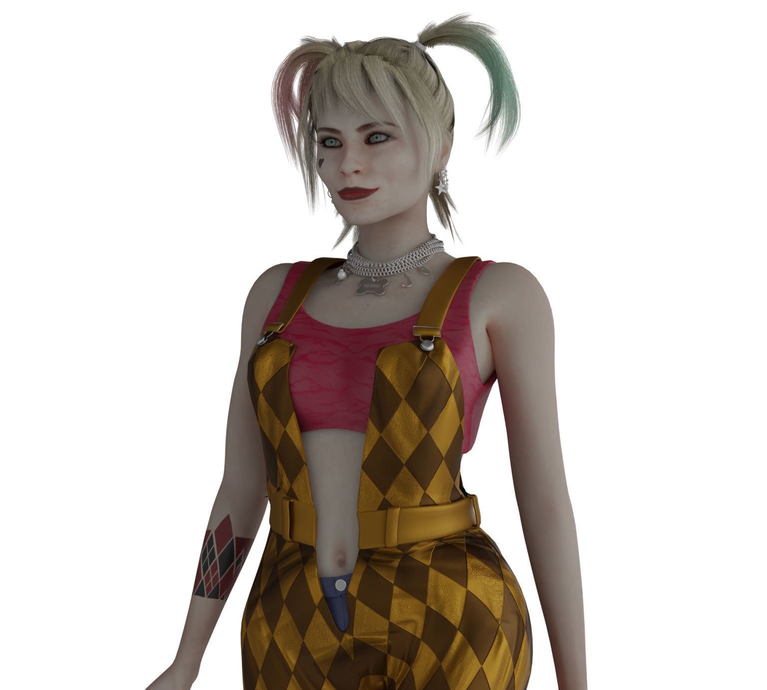 Harley Quinn - Bird Of Prey 3D model_19
