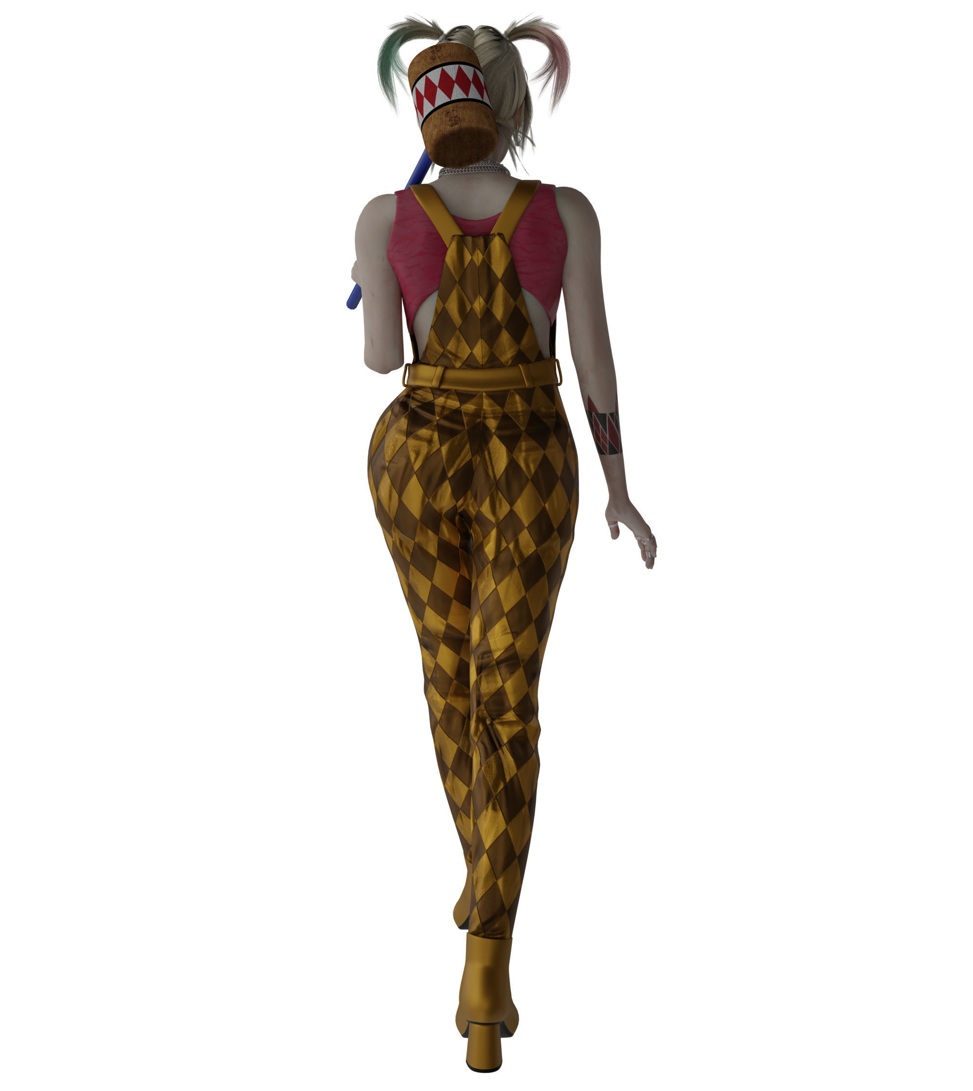 Harley Quinn - Bird Of Prey 3D model_15