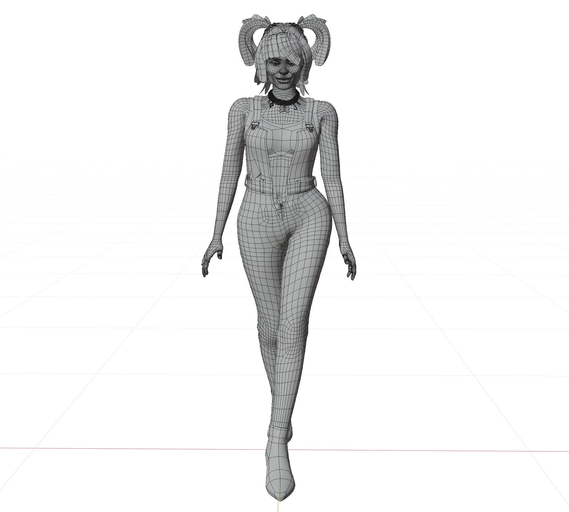 Harley Quinn - Bird Of Prey 3D model_22