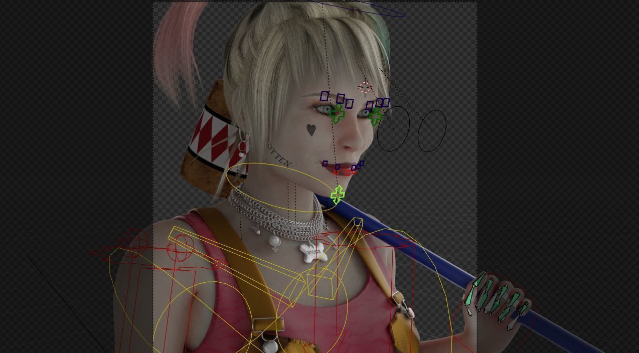 Harley Quinn - Bird Of Prey 3D model_2