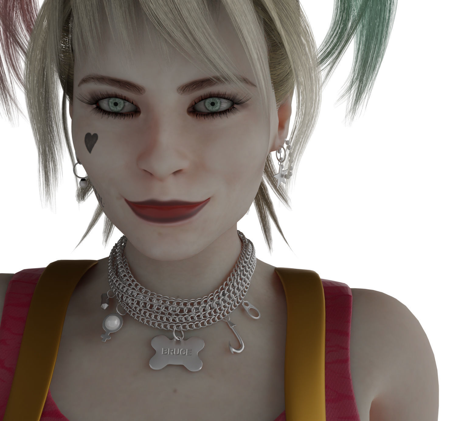 Harley Quinn - Bird Of Prey 3D model_9