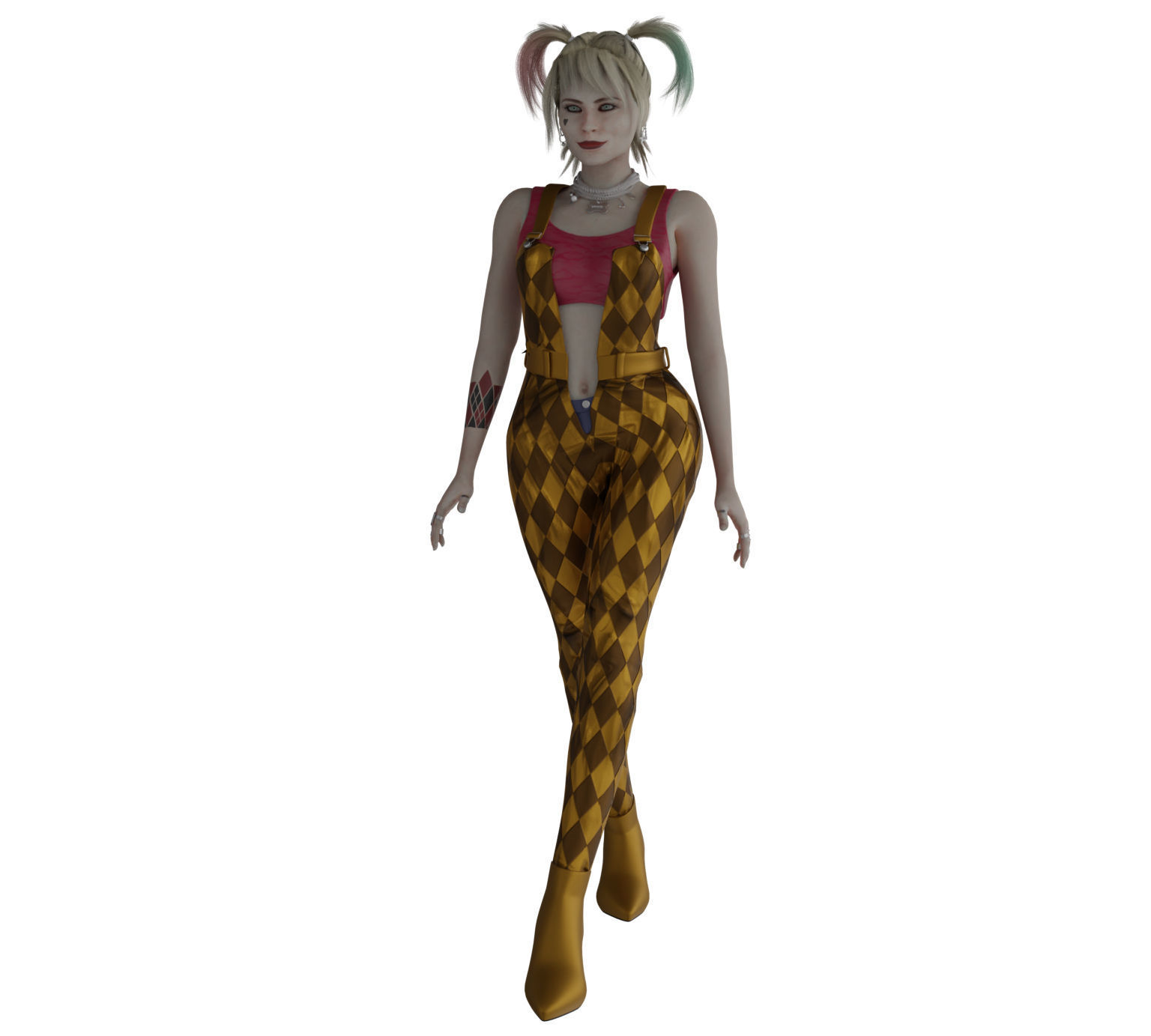 Harley Quinn - Bird Of Prey 3D model_23