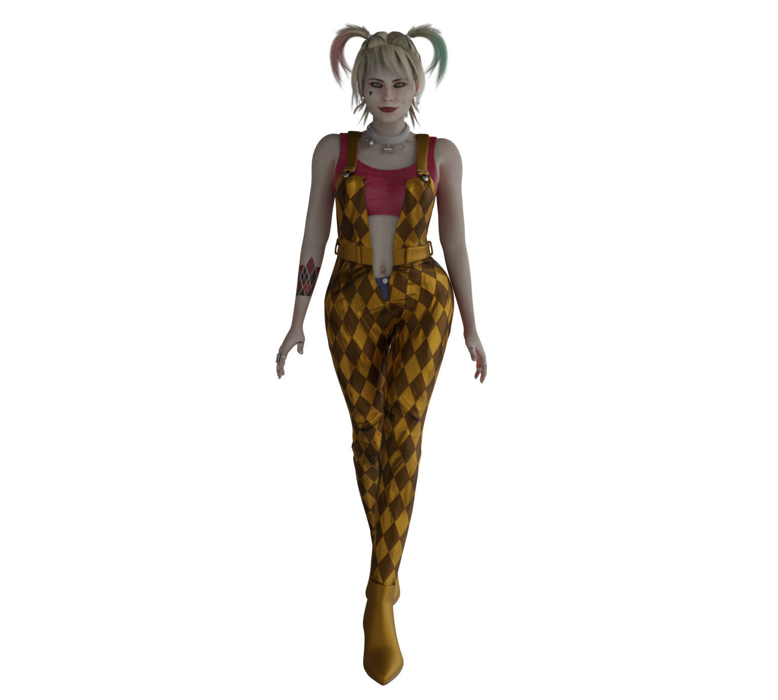 Harley Quinn - Bird Of Prey 3D model_21