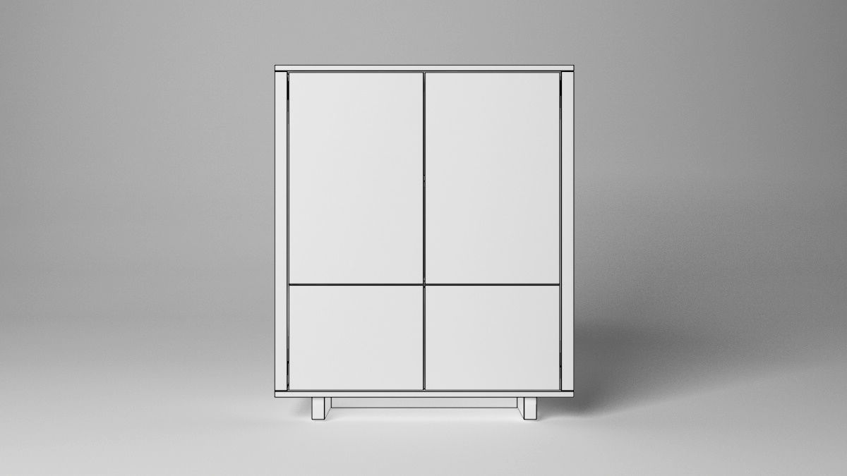 StockholmCabinet Storage Unit 3D model_6