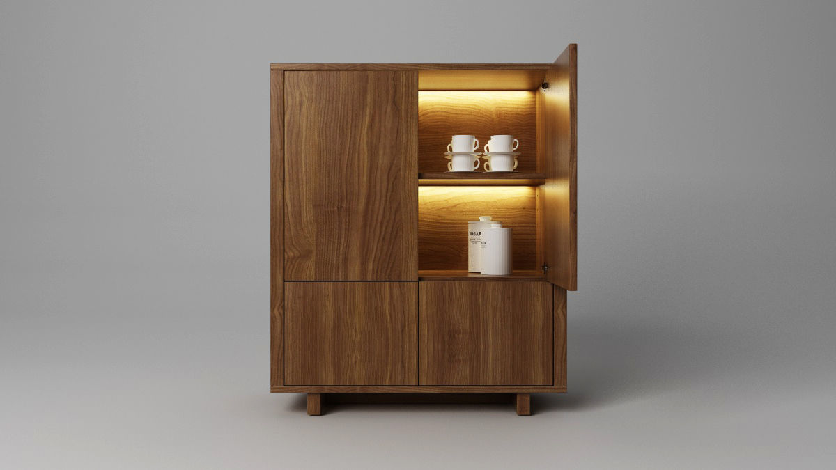 StockholmCabinet Storage Unit 3D model_5