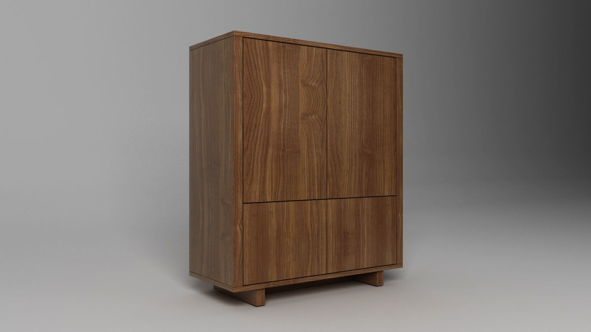 StockholmCabinet Storage Unit 3D model_7