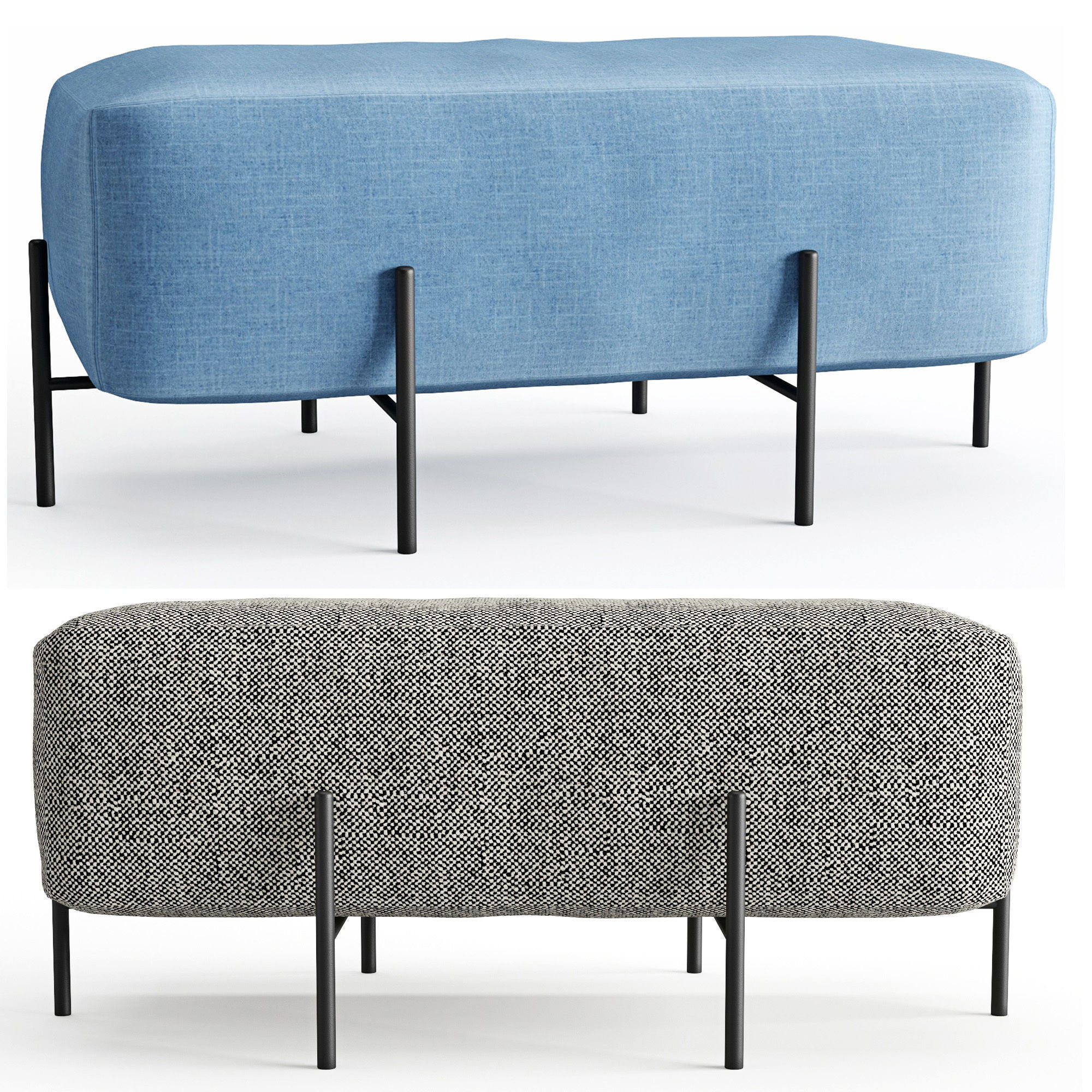 Bench Teirtu 3D model_2