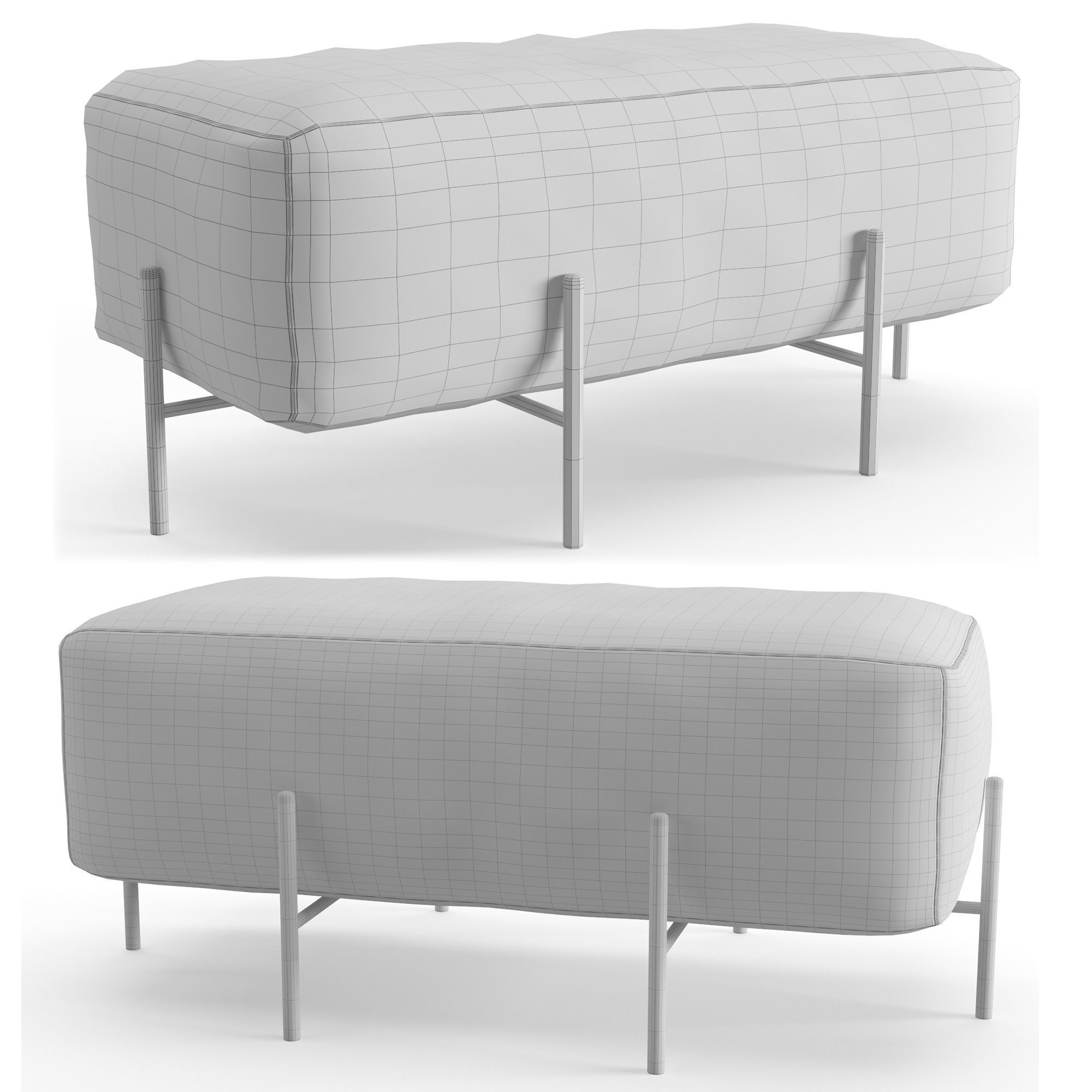 Bench Teirtu 3D model_3