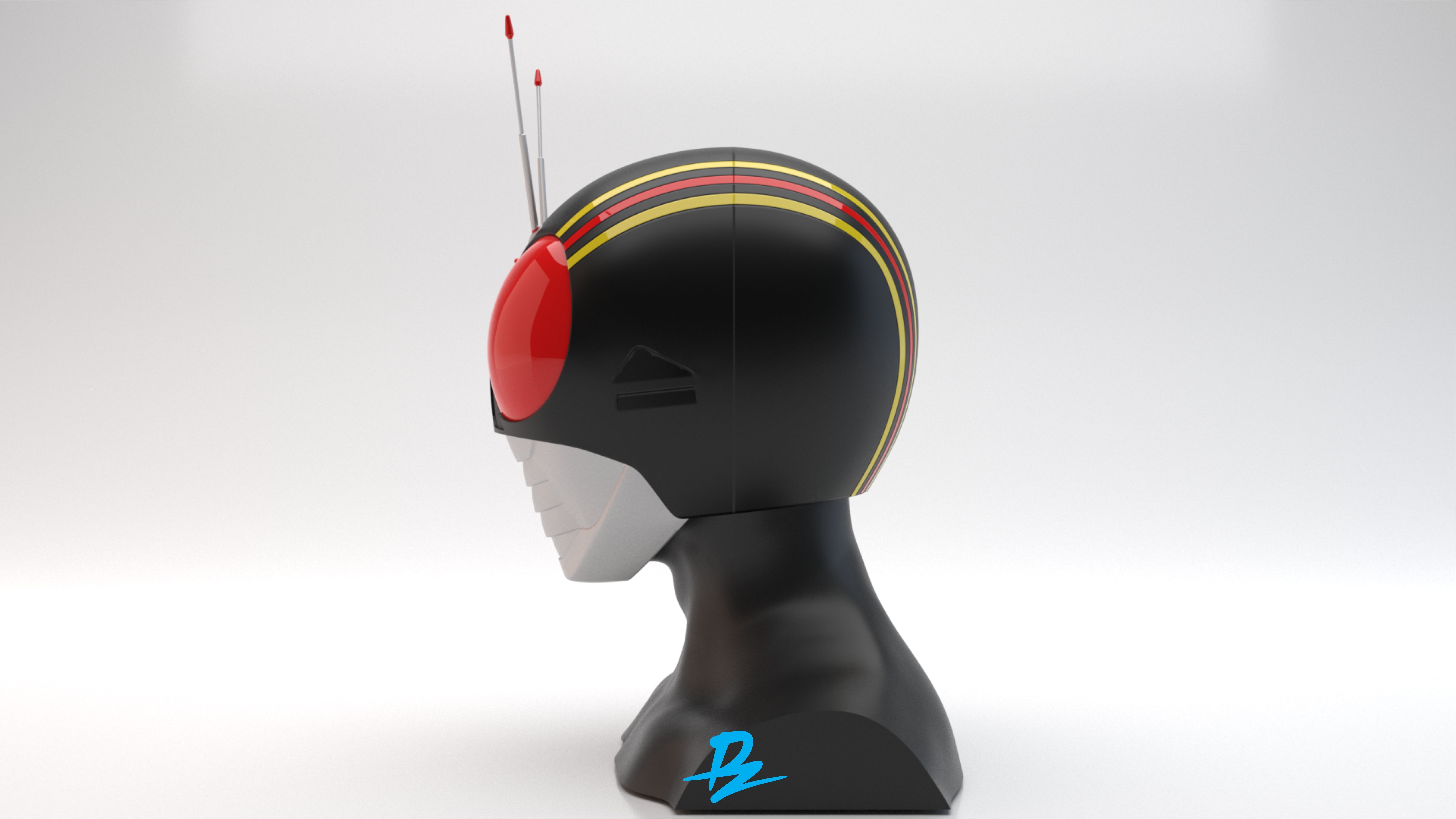 Kamen Rider Black 3D print model_1