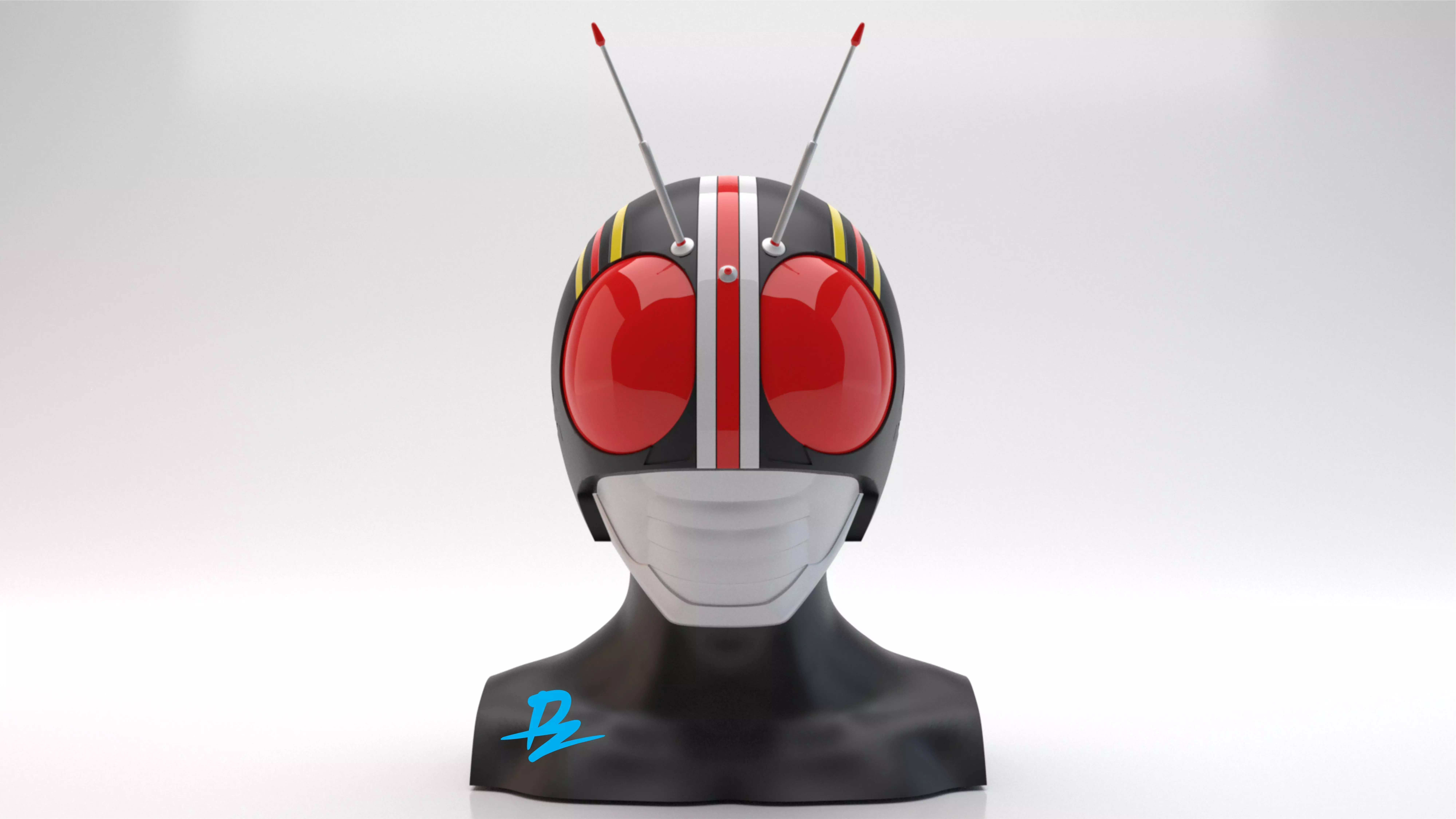 Kamen Rider Black 3D print model_0