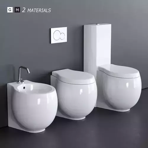 Scarabeo Ceramiche Planet WC art 8401 art 8402 art 8404