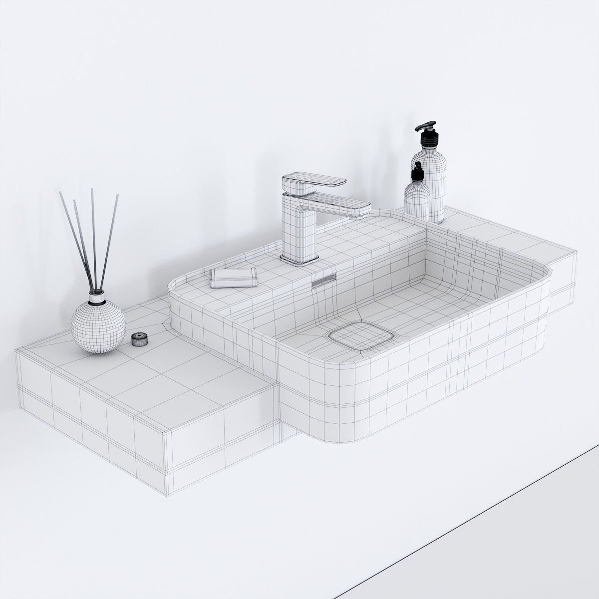 Ideal Standard Strada II art T2993 Low-poly 3D model_4