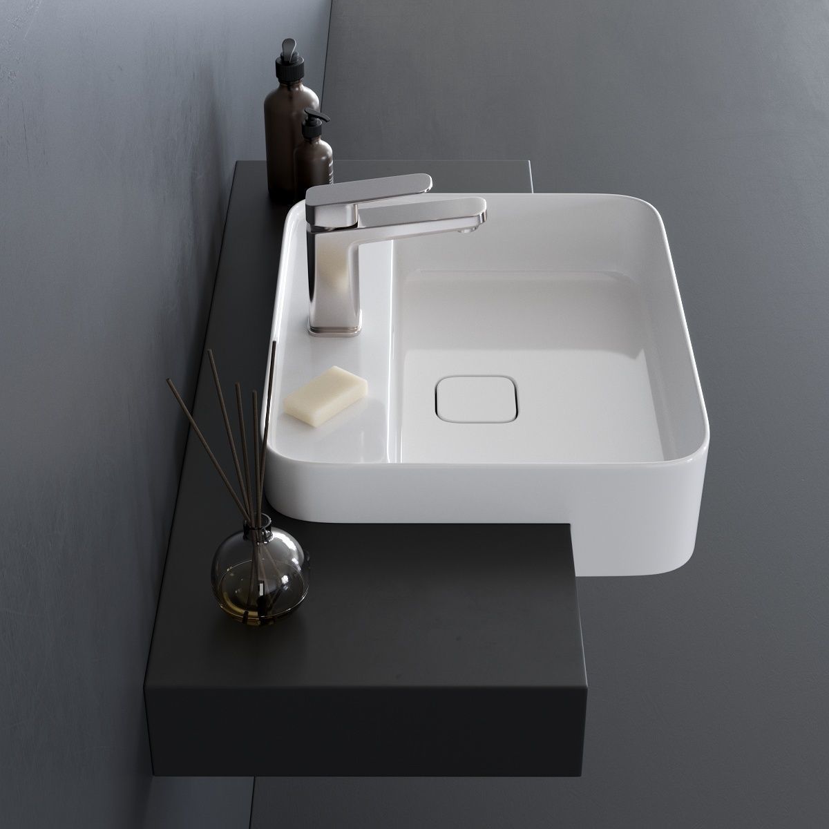 Ideal Standard Strada II art T2993 Low-poly 3D model_1