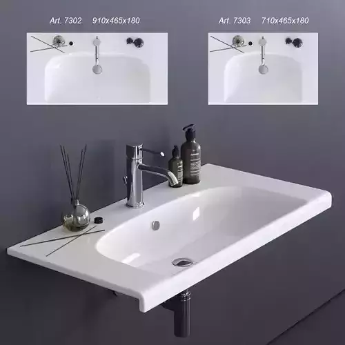 GALASSIA Dream Washbasin art 7302 art 7303