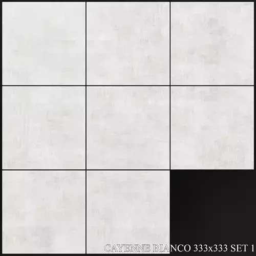 Yurtbay Seramik Cayenne Bianco 333x333 Set 1