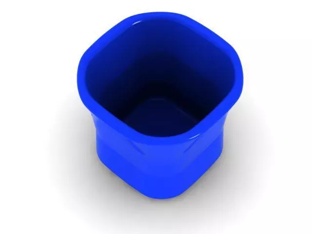 pot 5 plastic bucket 3D print model