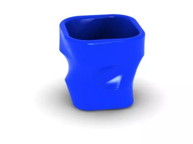 pot 4 cup 3D print model_0