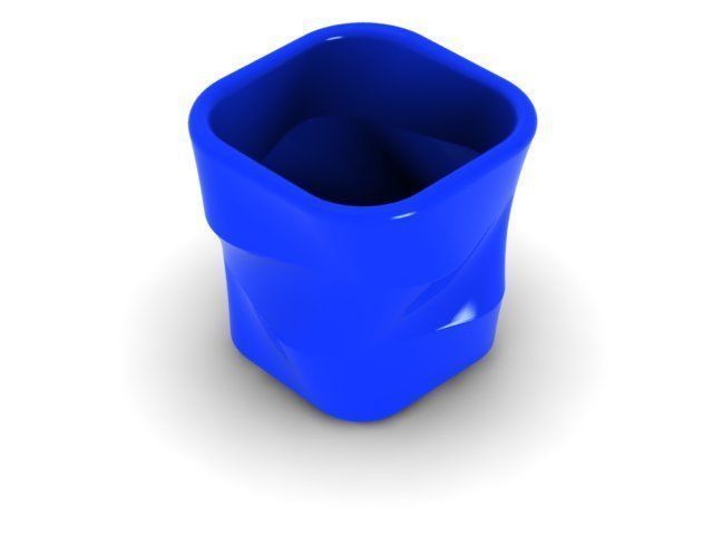 pot 4 cup 3D print model_1