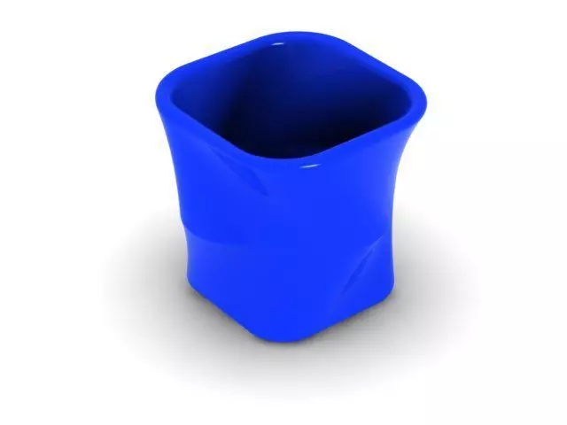 pot 2 plastic cup 3D print model_0