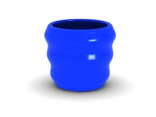 pot 12 3D print model_1