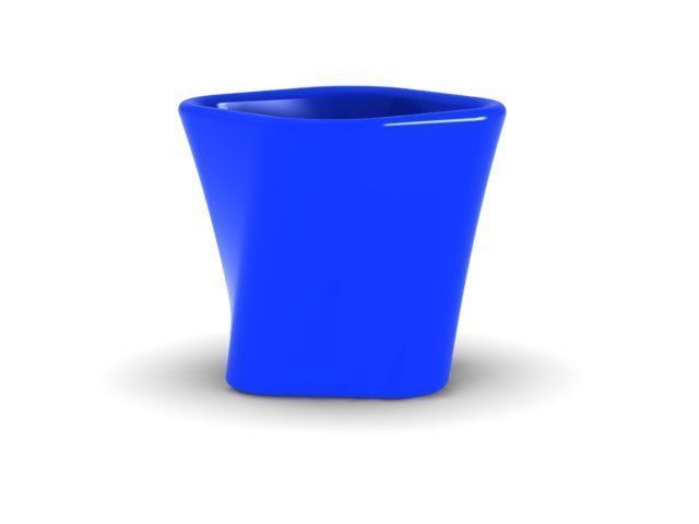 pot 1 plastic cup 3D print model_1