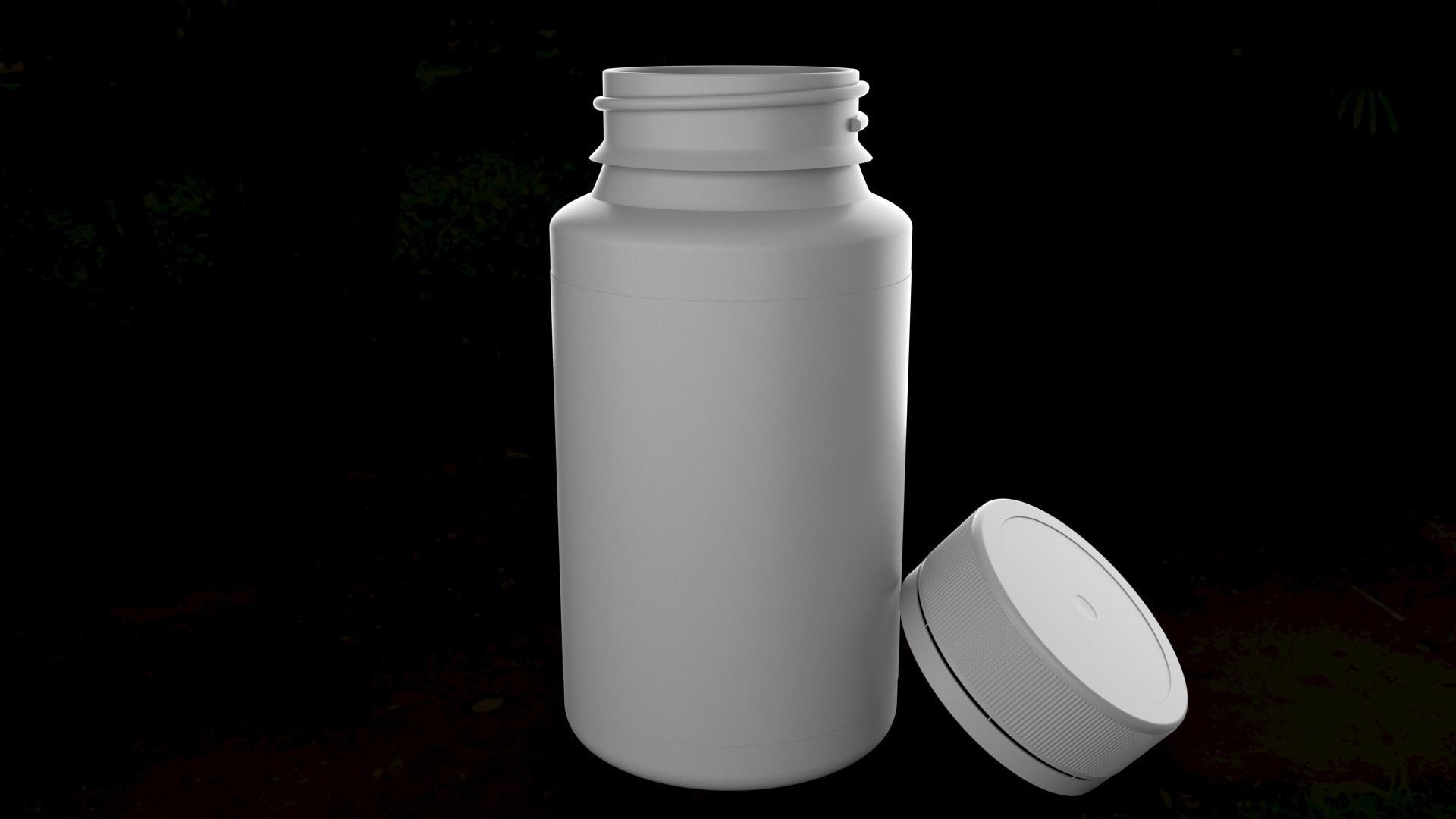 bottle water 3D model_1