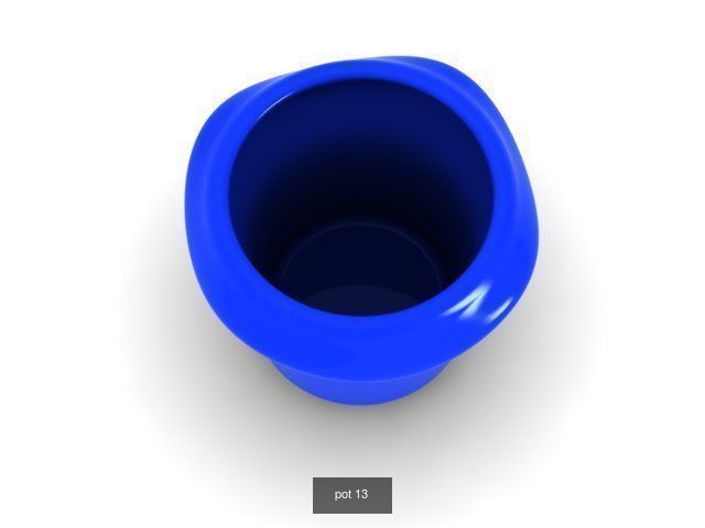 25 pots for 3d printing 3D Model Collection_24