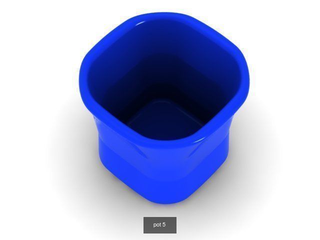 25 pots for 3d printing 3D Model Collection_8